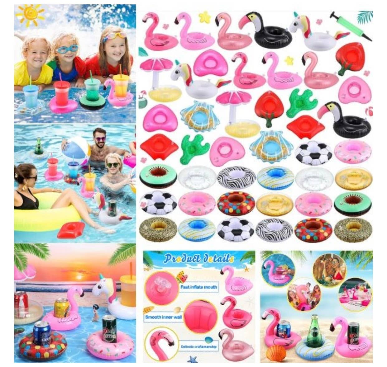 Inflatables- Massive Assortment of Soda/Beer Can Floaties