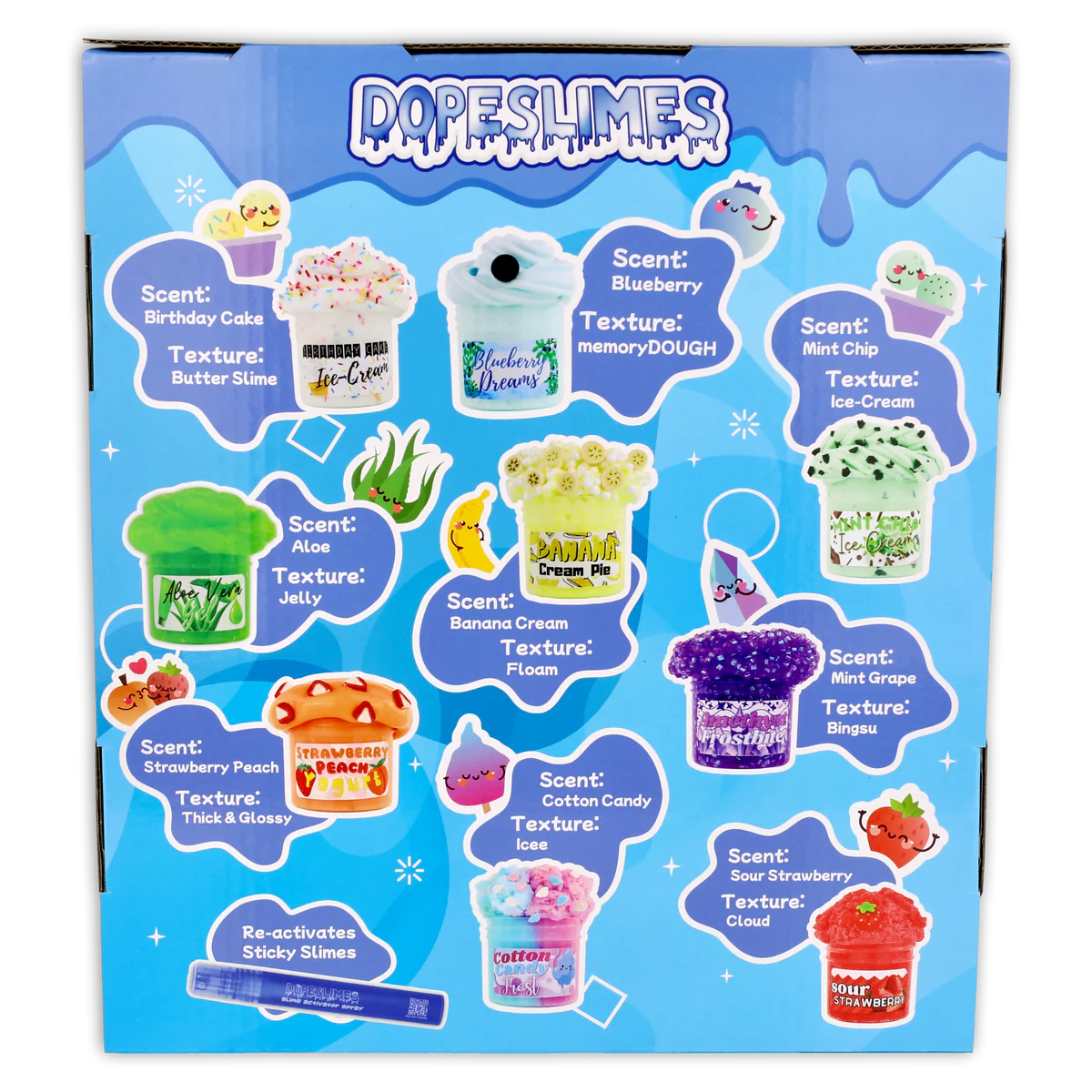 DOPE SLIME TEXTURE PACK - 9 DIFFERENT SLIMES, TECTURES, SCENTS