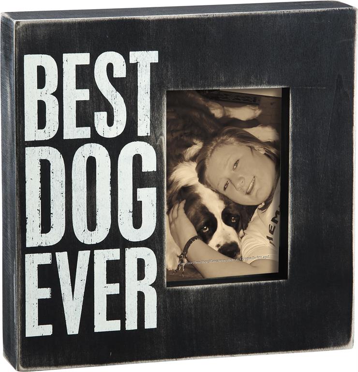Best Dog Ever Box Frame