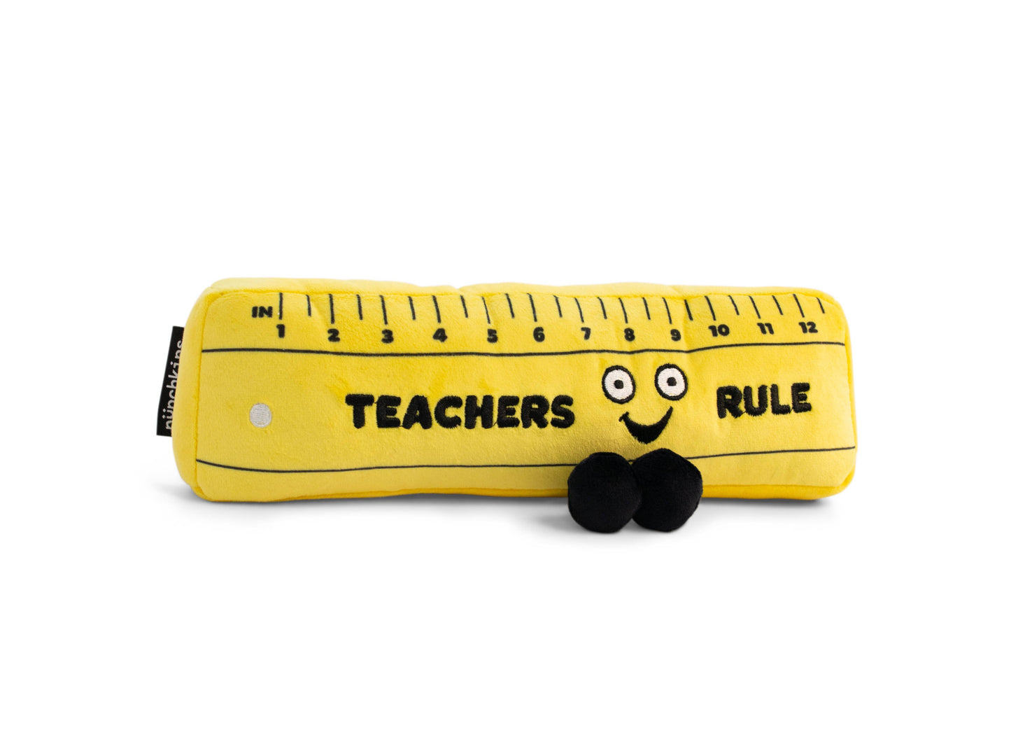 Teachers Rule Plush Ruler Teacher Gift Toy Funny Cute