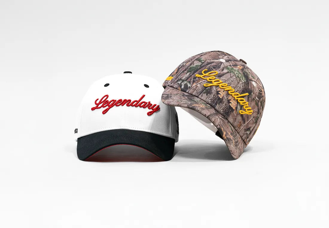 “Legendary” Lemur VeeFriends Cap in Two-Toned Spotlight White & Midnight Black