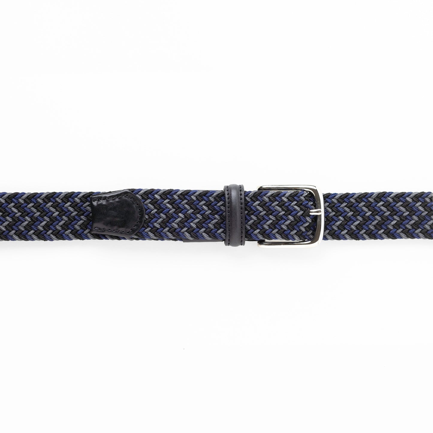 Multi-Color Stretch Braid Belt