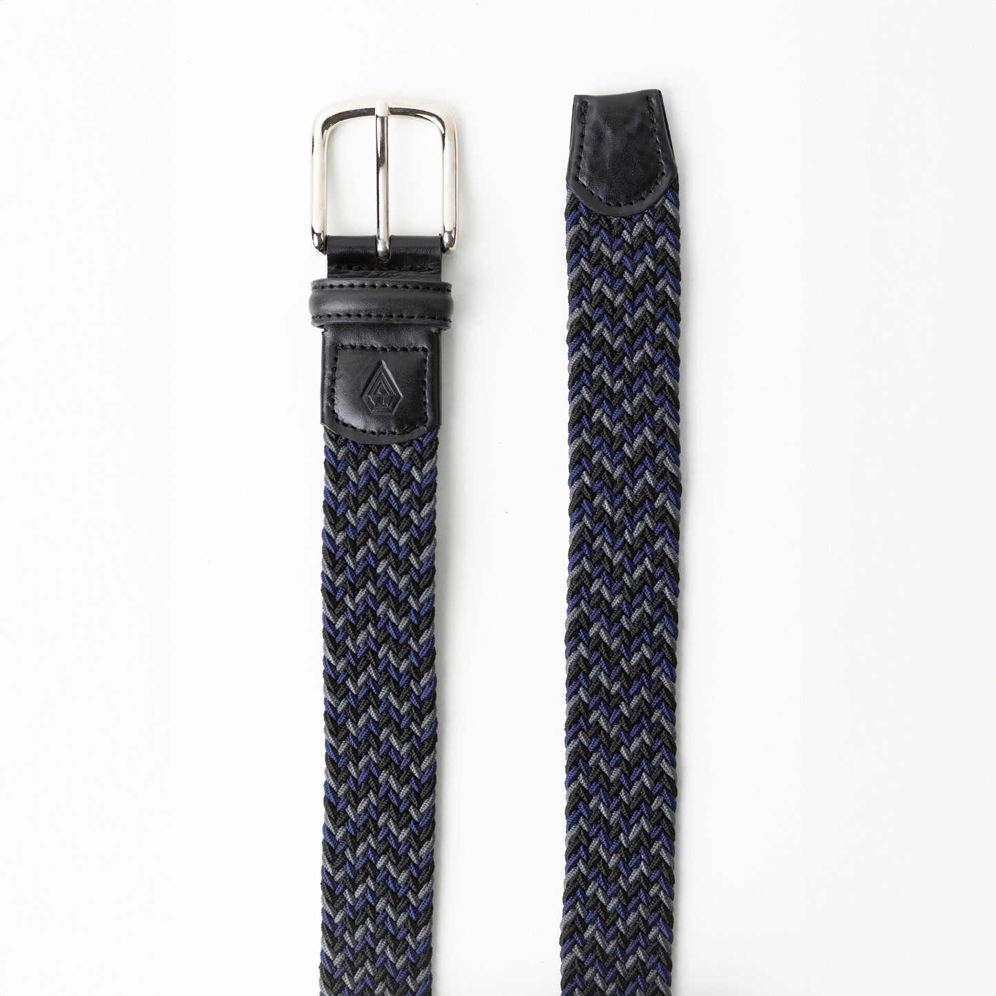 Multi-Color Stretch Braid Belt
