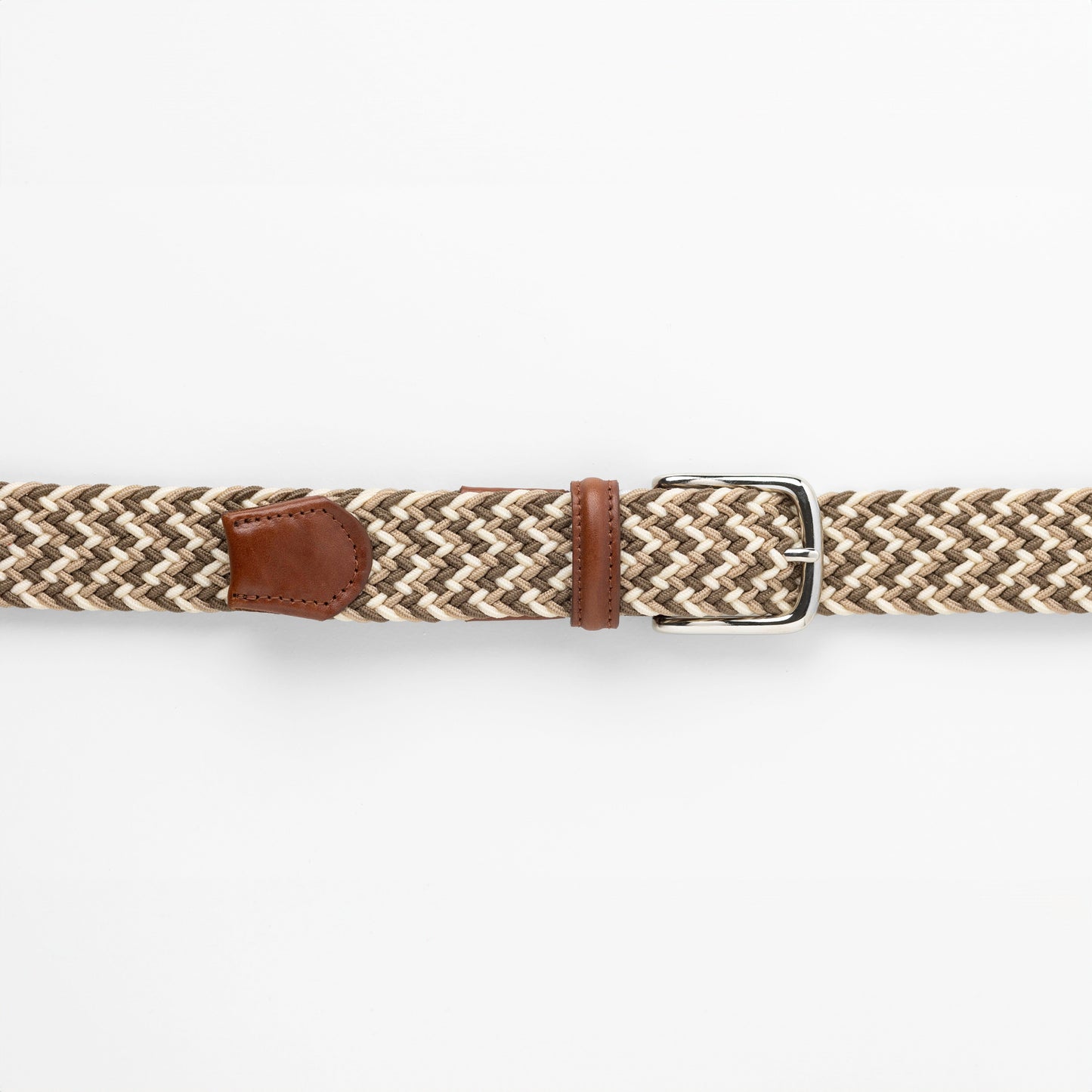 Multi-Color Stretch Braid Belt