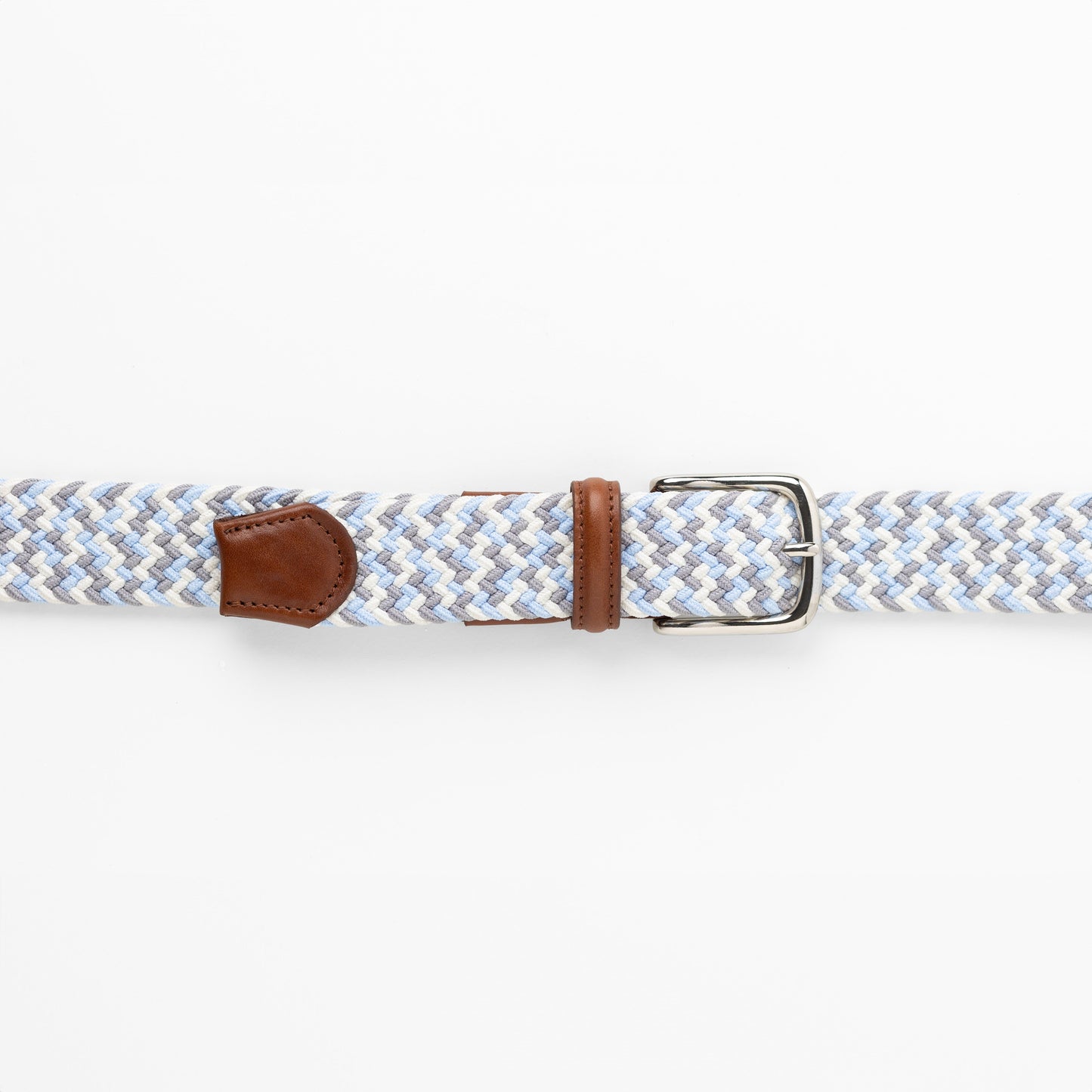 Multi-Color Stretch Braid Belt