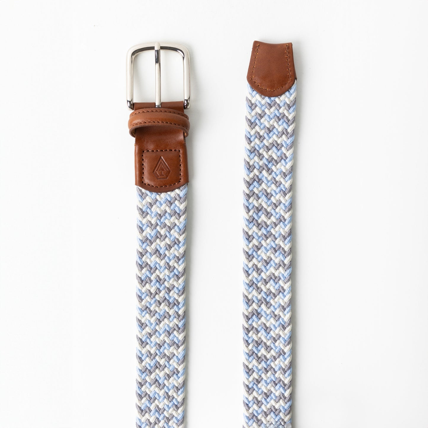 Multi-Color Stretch Braid Belt