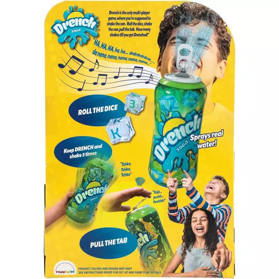 Drench Soda Game, Ages 8 and Older, 2+ Players
