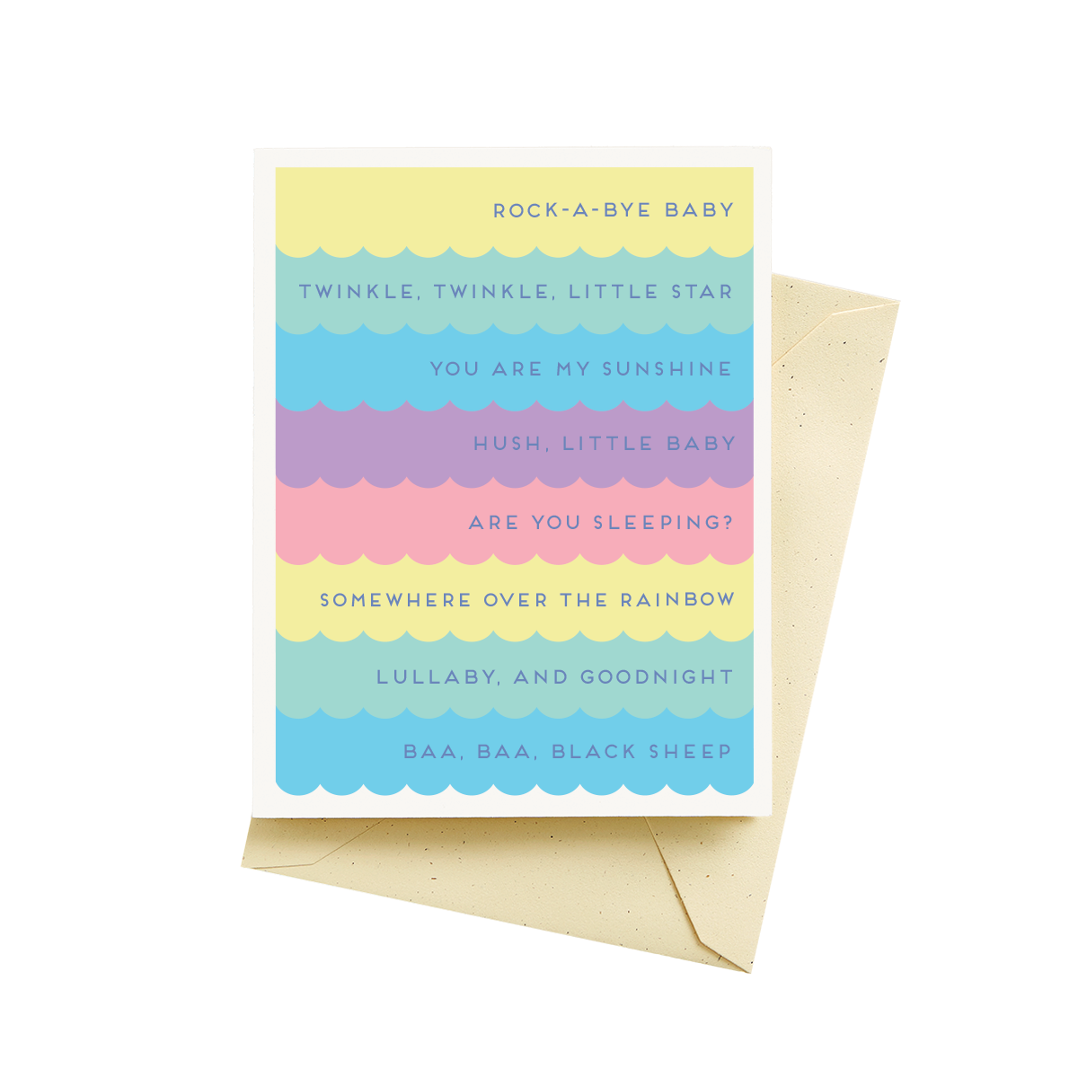 Baby Stripes Baby Cards