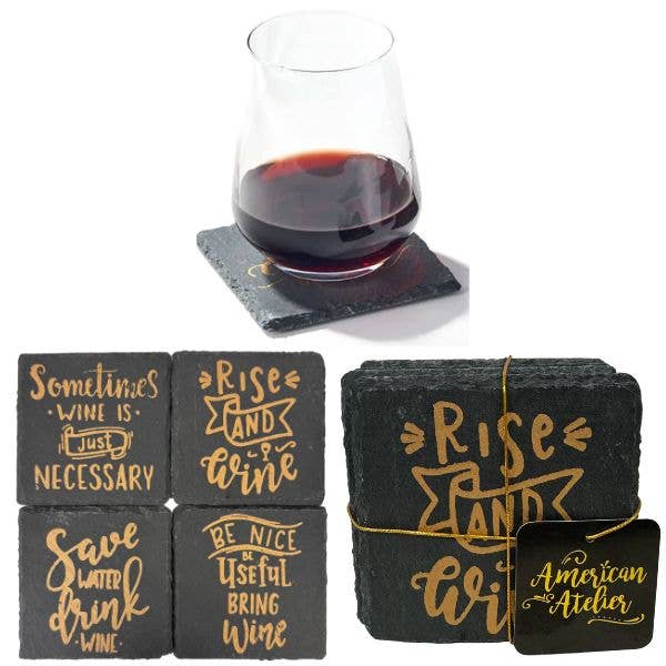 Rise & Wine - Necessary Vintage Print Series - #1333049GD -