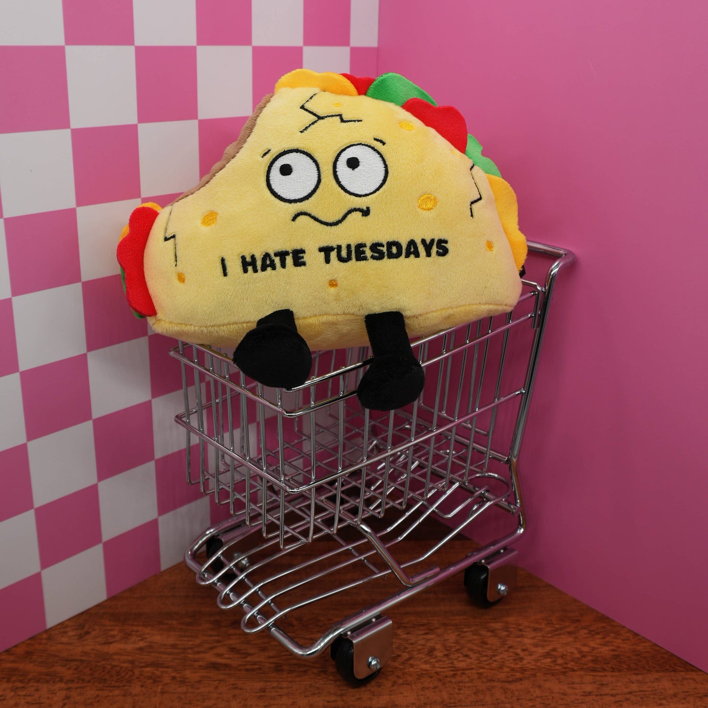 "I Hate Tuesdays" Taco Plush