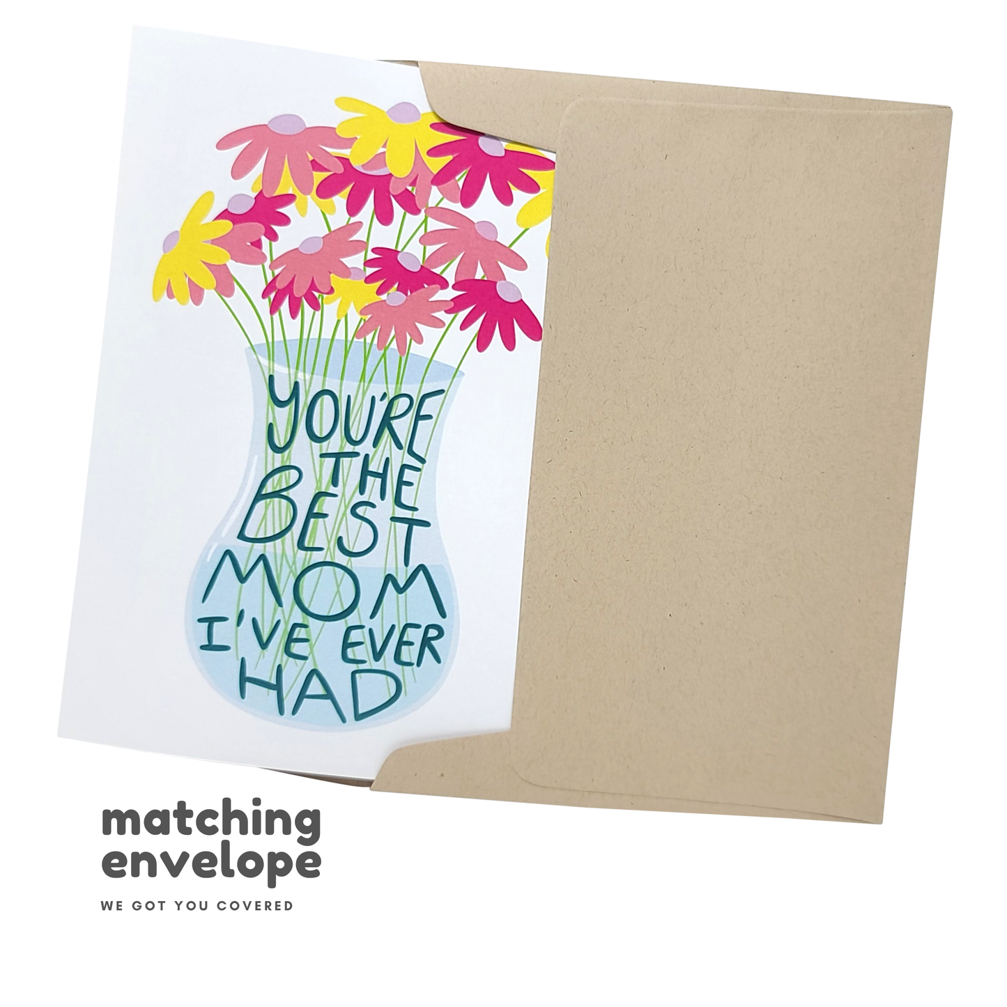 Best Mom I Ever Had - Mother's Day Card