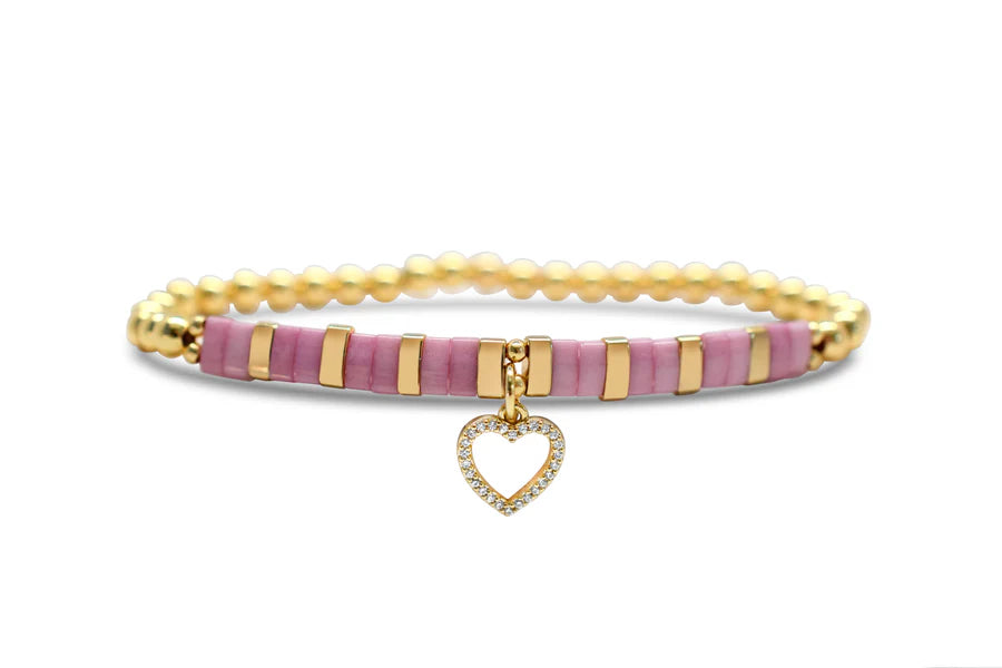 Morse Code So CHARMING - Just Bead It! Open Heart