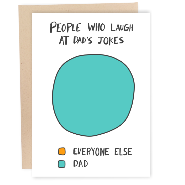 Dad Joke Chart - Funny Father's Day Card