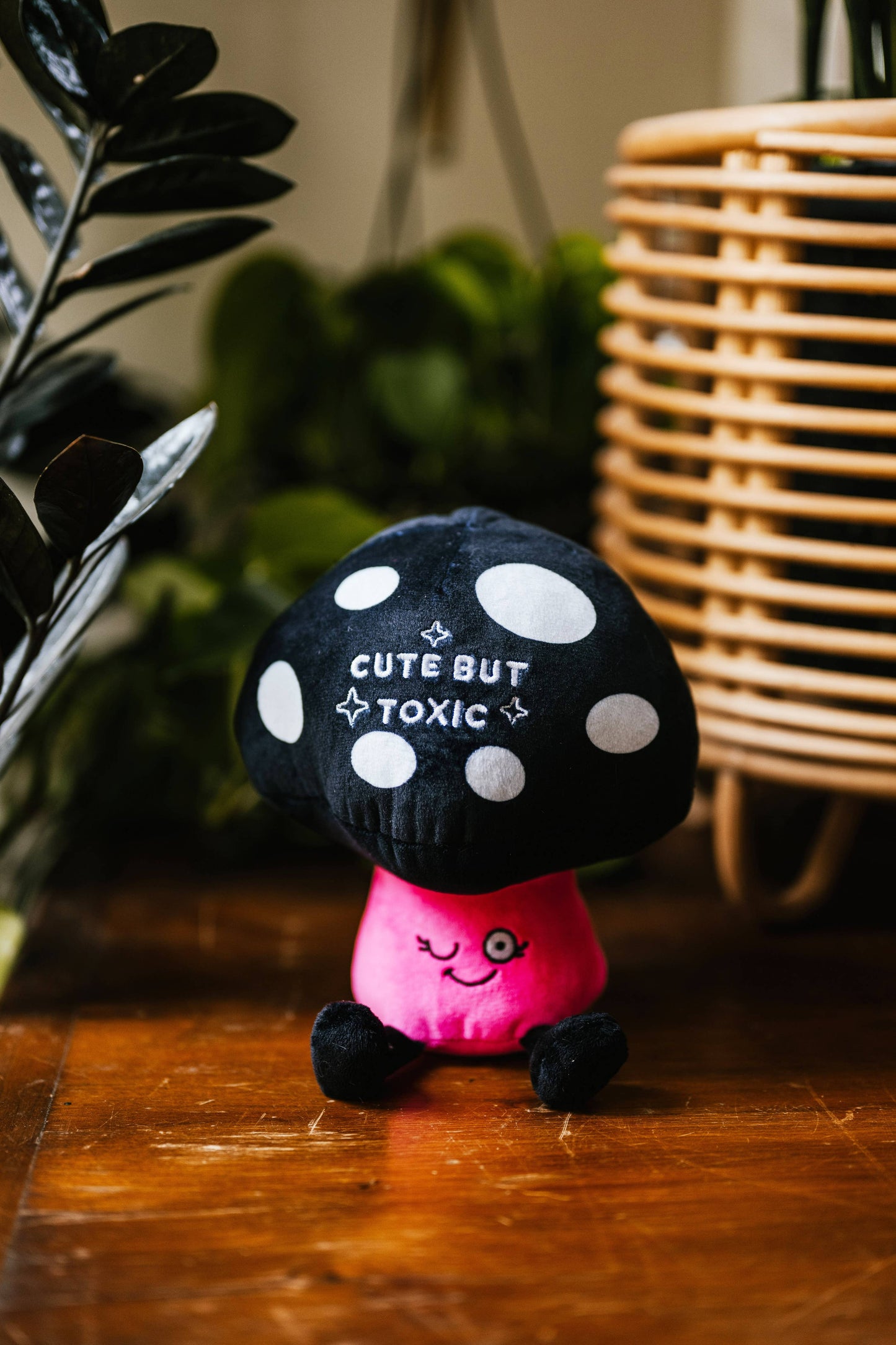 Plush Mushroom Soft Cuddly Perfect For Gifting Toy Funny
