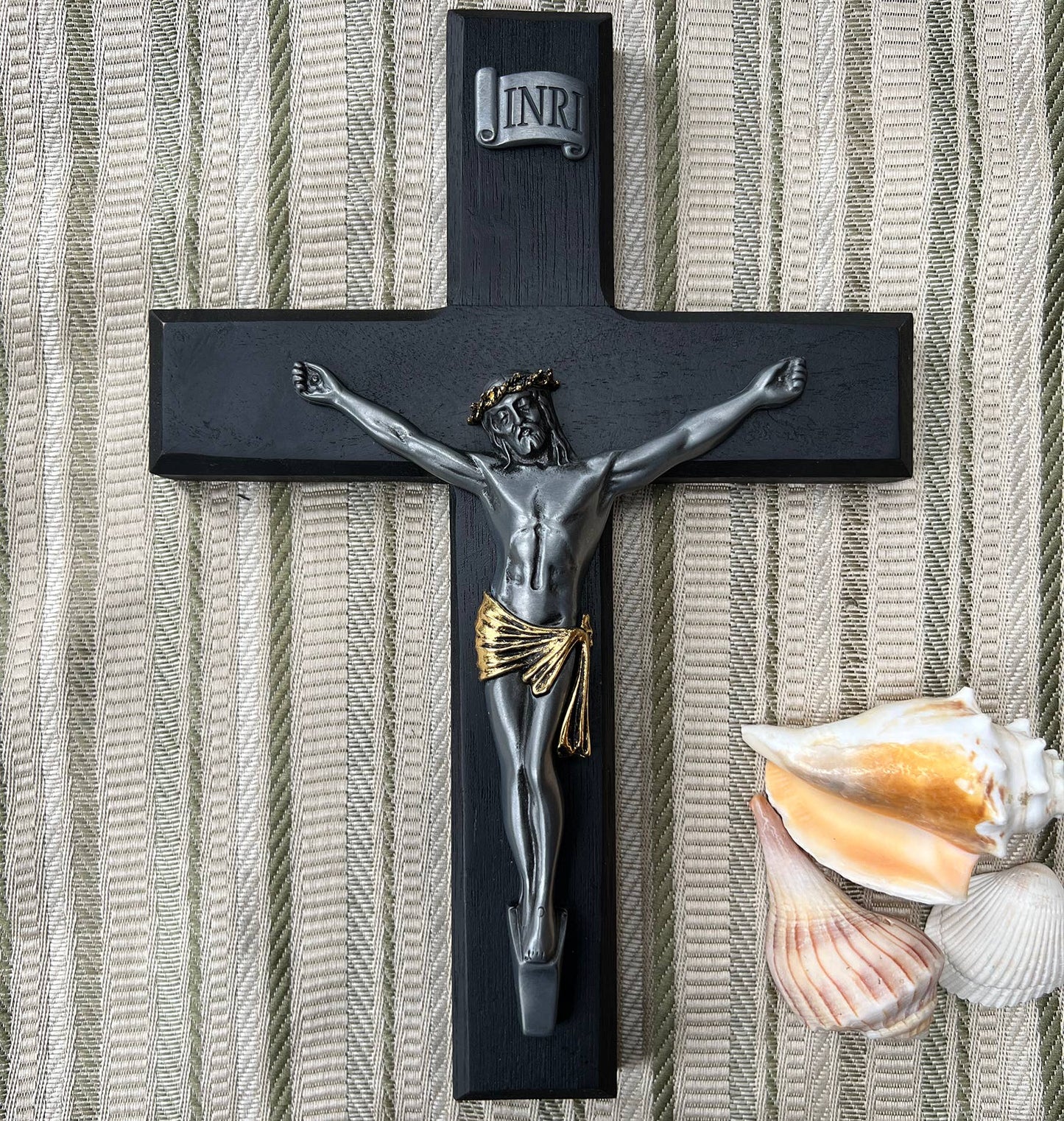 Black Crucifix Wall Cross