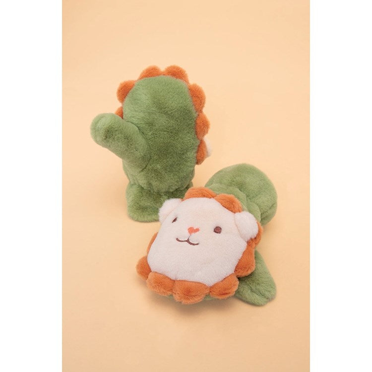 Kids Fluffy Mittens - Cute Lion Fern