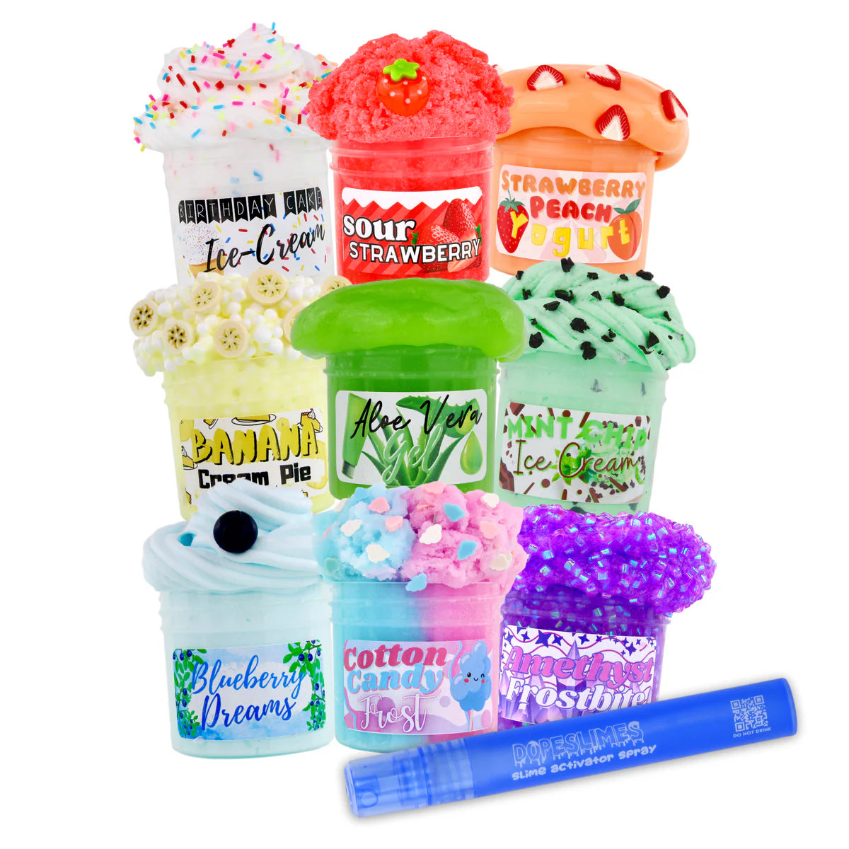DOPE SLIME TEXTURE PACK - 9 DIFFERENT SLIMES, TECTURES, SCENTS