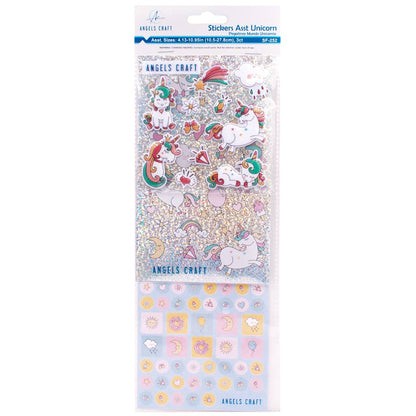 Assorted Unicorn Stickers – 3ct, 12x40cm