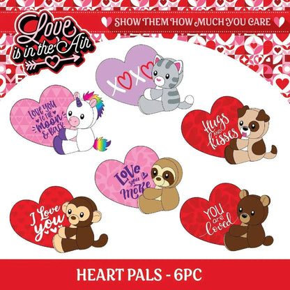 Valentine's Day Plush Conversation Heart Pals Assortment