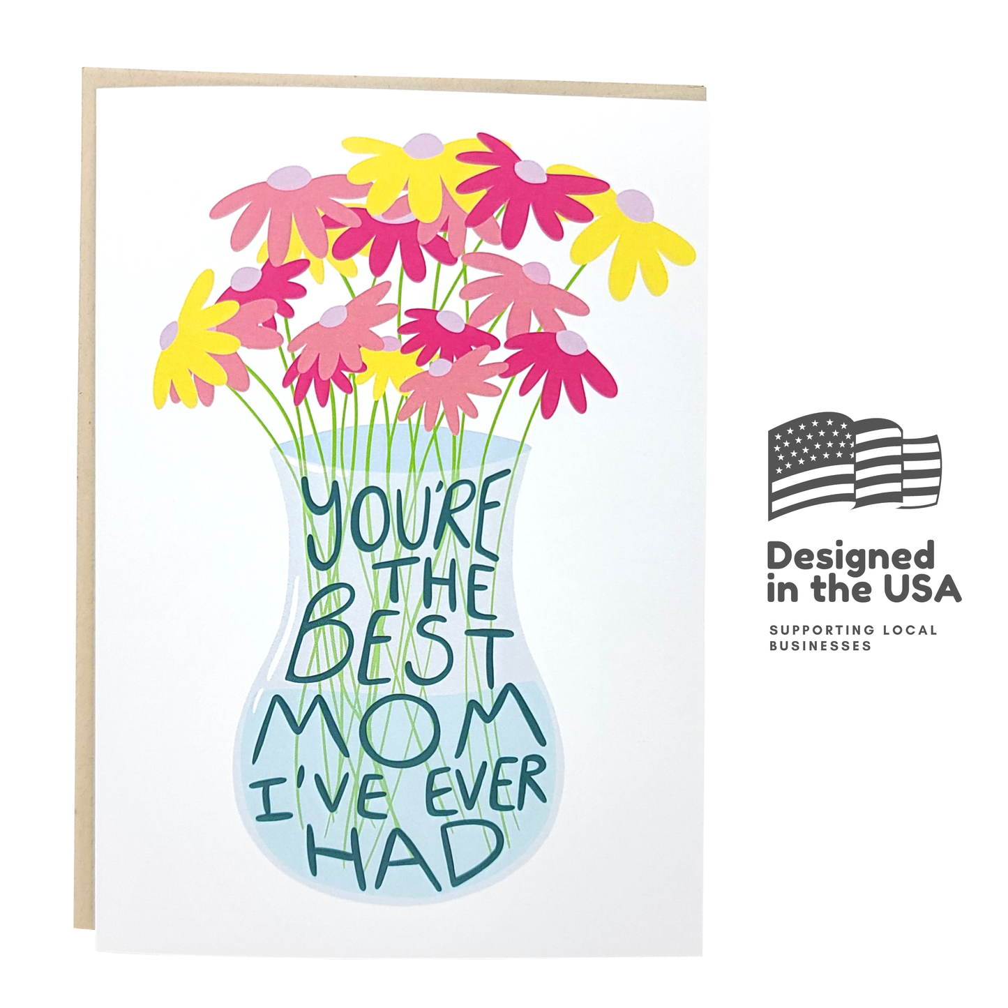 Best Mom I Ever Had - Mother's Day Card