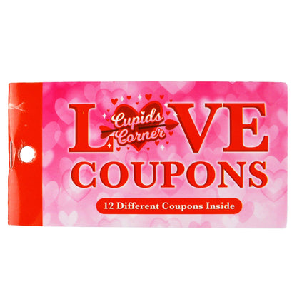 Valentine's Day Love 12 Count Coupon Booklet - 12/Pack