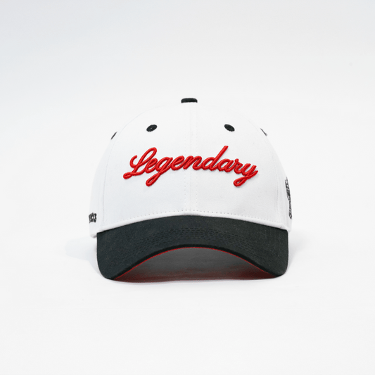 “Legendary” Lemur VeeFriends Cap in Two-Toned Spotlight White & Midnight Black