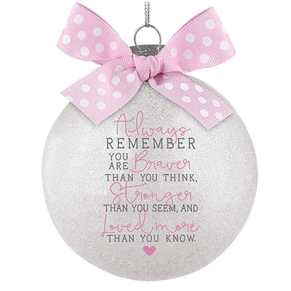 Christmas Ornament Glass Special Moments
