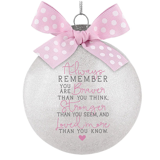 Christmas Ornament Glass Special Moments