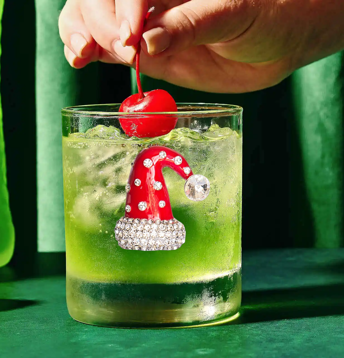 Double Old Fashioned:Christmas Hat - Double Old Fashioned