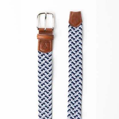 Multi-Color Stretch Braid Belt