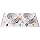 Haute Diggity Dog White Chewy Vuiton Dog Bowls & Placemat, Dog Food & Water Bowls, Food Grade BPA Free, Non-Skid Bottom & Dishwasher Safe
