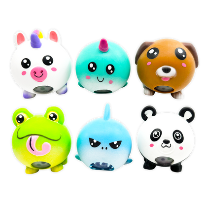 Belly Popz Squeeze Toy Assortment- 12/Pack