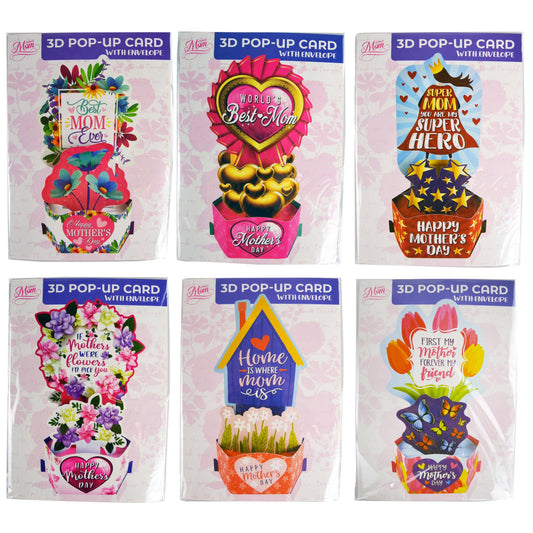 Mother's Day Mom Love Pop-Up Jumbo Card
