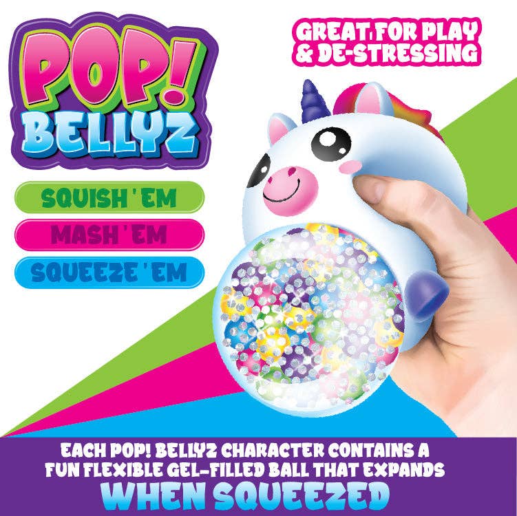 Belly Popz Squeeze Toy Assortment- 12/Pack