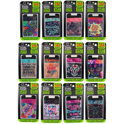 Gadget Gear Dual Pocket Spandex Phone Wallet