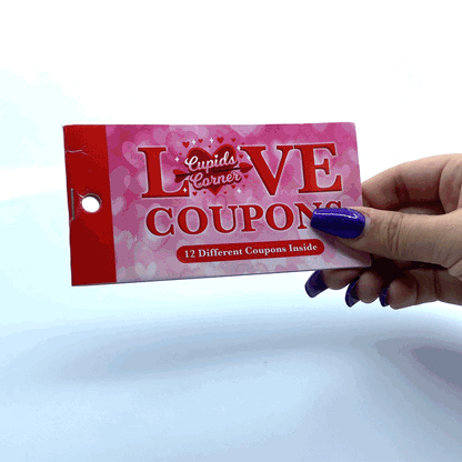 Valentine's Day Love 12 Count Coupon Booklet - 12/Pack