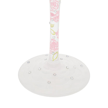 Bride Tribe Hand-Painted Wine Glass, 15 oz.