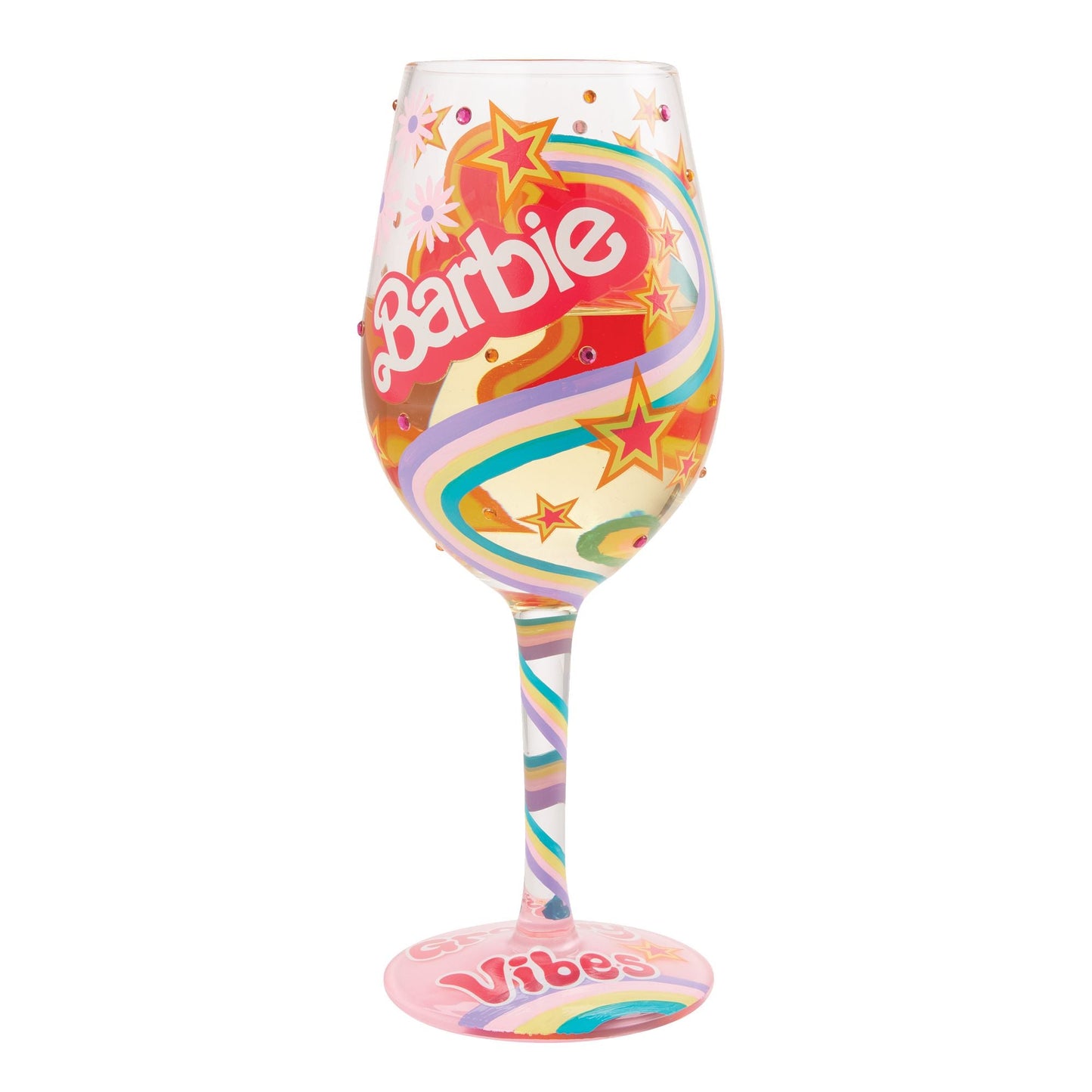 The Original Fashionista Hand Painted Glass