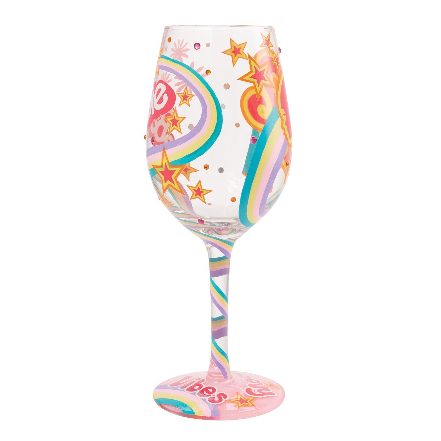 The Original Fashionista Hand Painted Glass