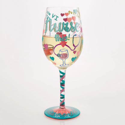 Wine Glass Nurse This