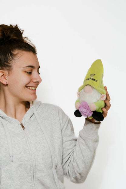 Gnome Plush  What In Carnation  Soft Toy Funny Cute Gift