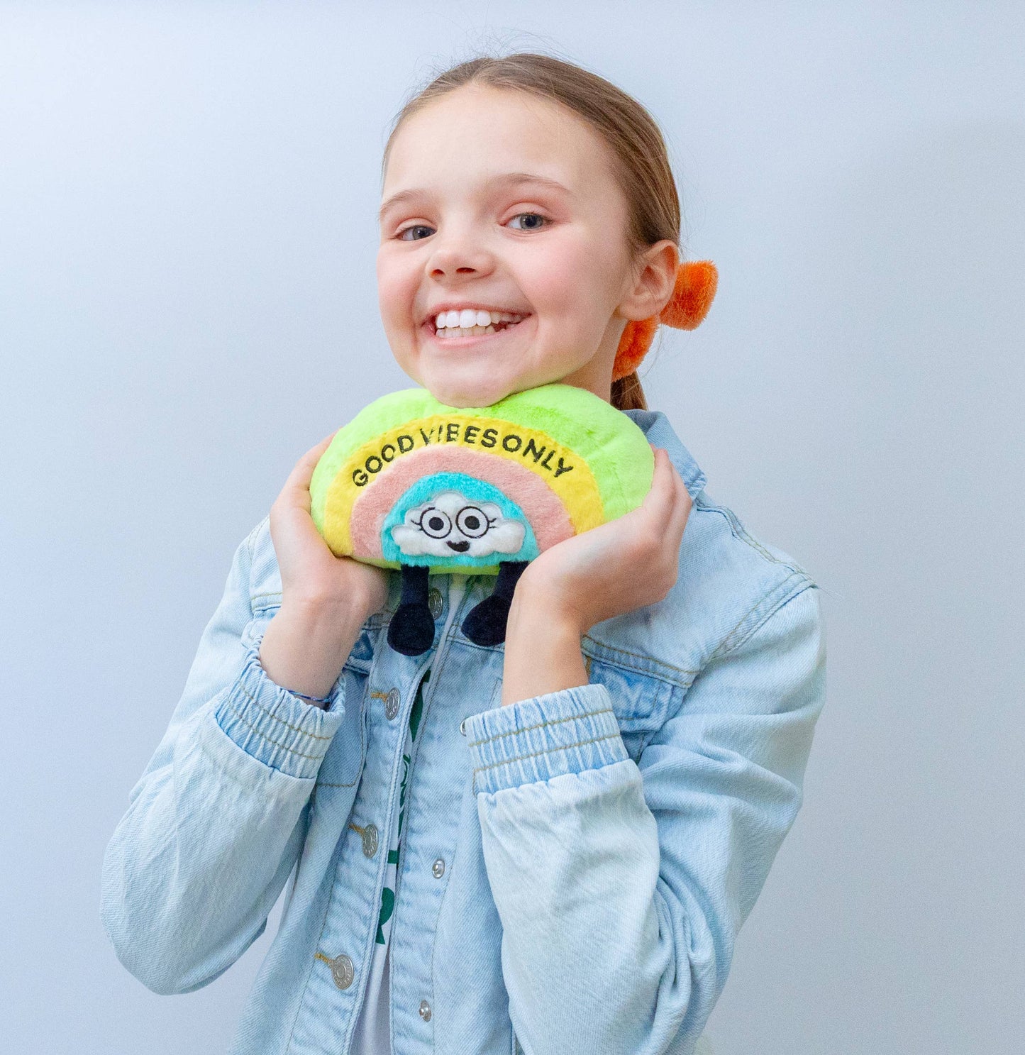 Rainbow Plush Just Kiddin' Plush For Kids Tweens Toy Funny