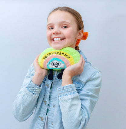 Rainbow Plush Just Kiddin' Plush For Kids Tweens Toy Funny