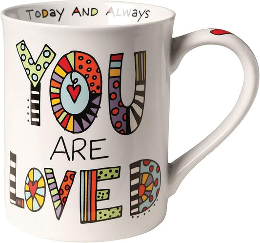 CUPPA DOODLES MUG YOU ARE LOVED