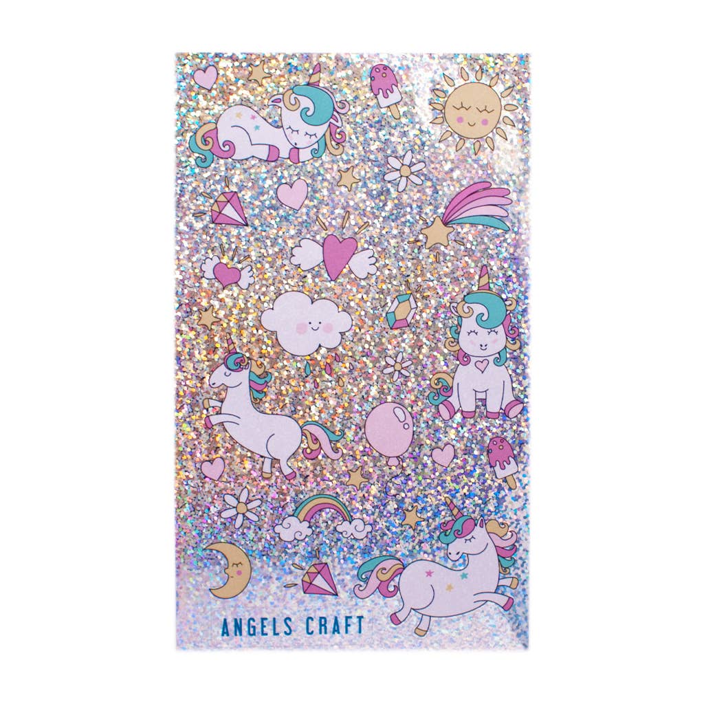 Assorted Unicorn Stickers – 3ct, 12x40cm