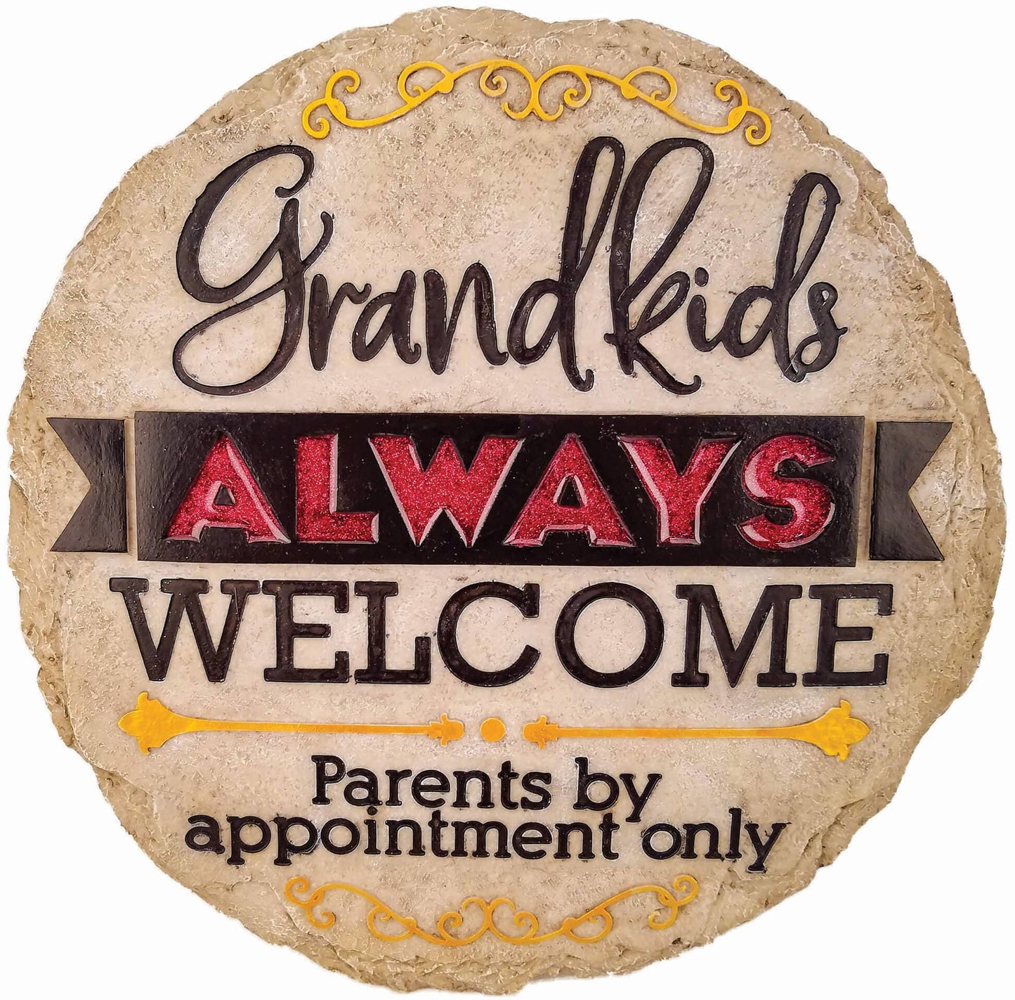Grandkids Welcome Step Stone
