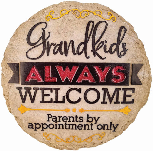 Grandkids Welcome Step Stone