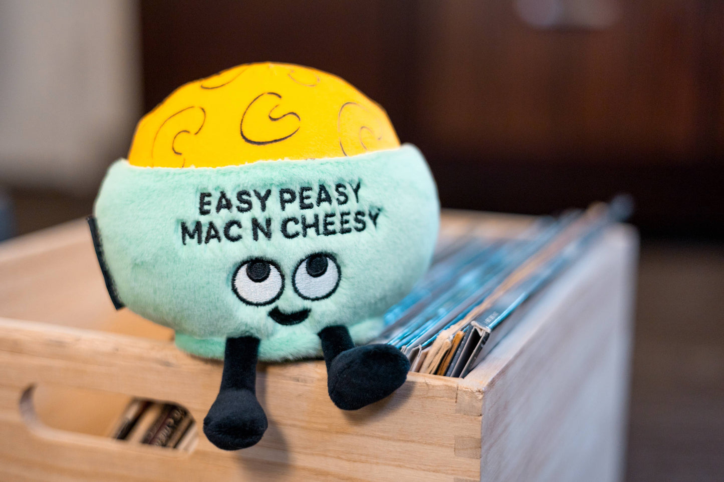 Mac & Cheese Plushie  Soft Cuddly Perfect For Gifting Toy