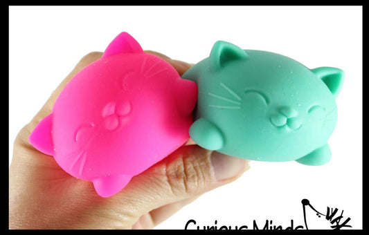 1 Cat Nee Doh Soft Fluff- Filled Squeeze Stress Ball