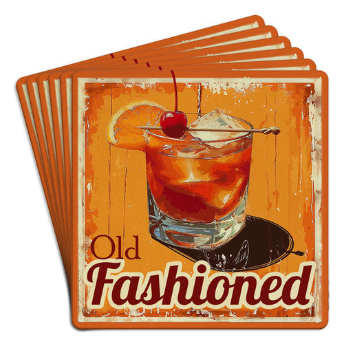 Tipsy Coaster Old Fashioned Drink Coaster